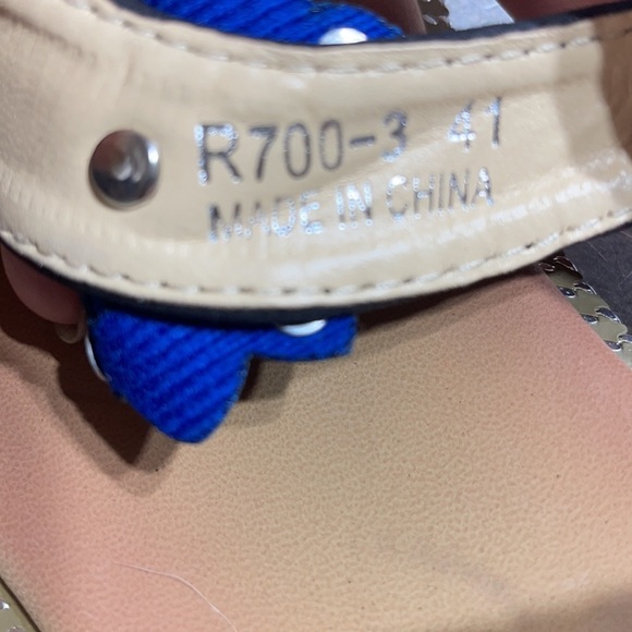 Siketu Floral Sandal R-700-3 Black Size 10.5m - Picture 8 of 9